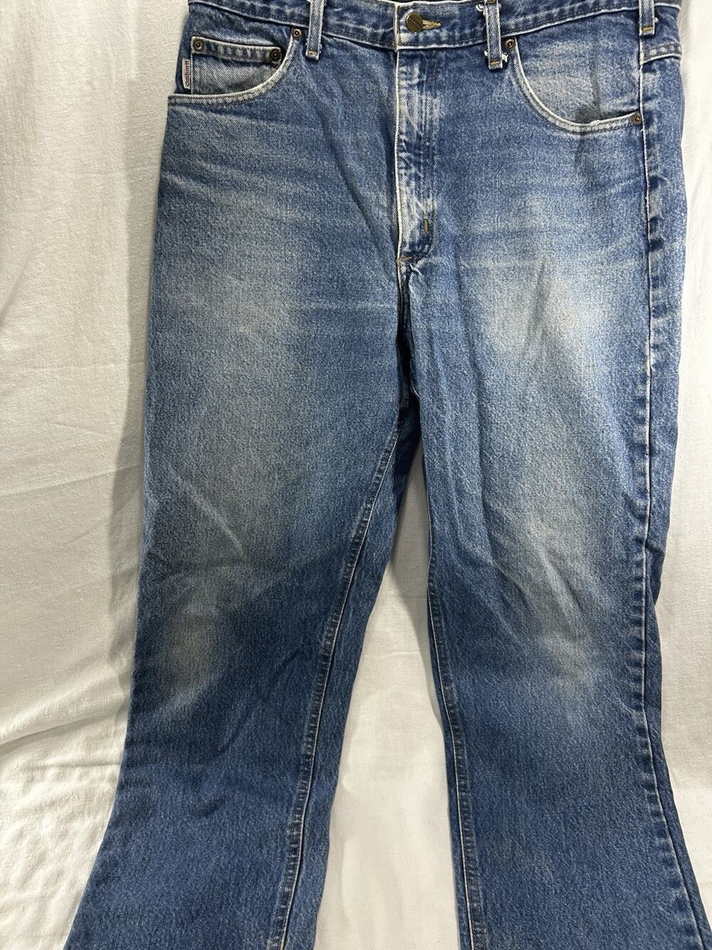 Men's Carhartt Denim Jeans Size 36" Waist 32" Length